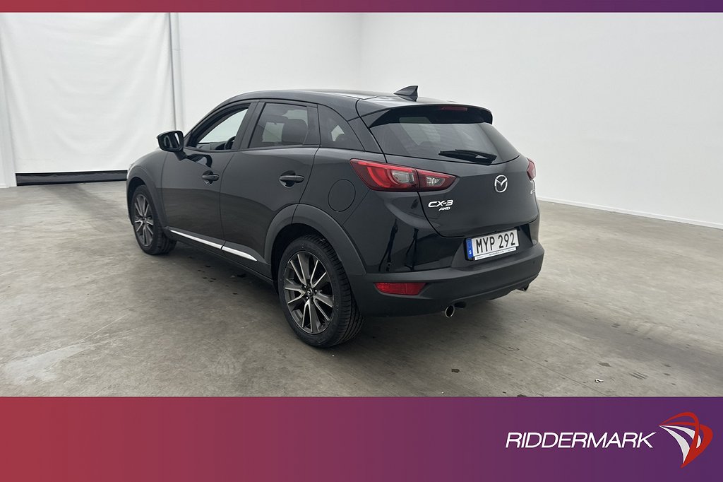 Mazda CX-3 2.0 150hk AWD Optimum B-Kam Navi BOSE HuD Värmare