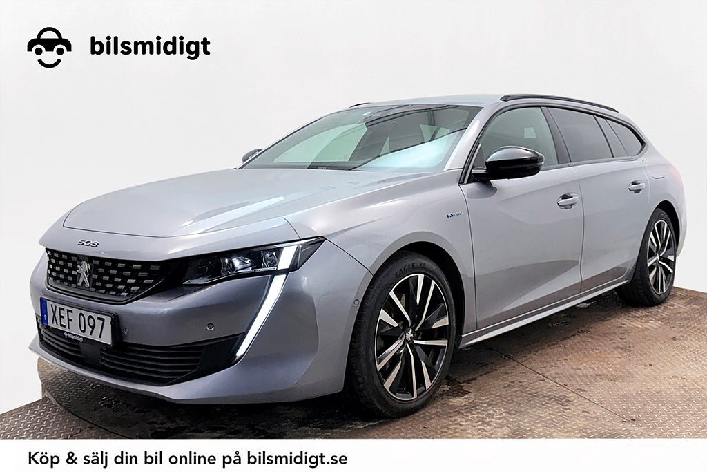 Peugeot 508 508 SW Hybrid GT-Line Drag Delläder Navi Kamera LED MOMS 224hk