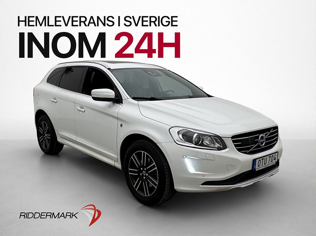 Volvo XC60 D4 AWD Ocean Race Pano H/K VOC Värmare Skinn Drag