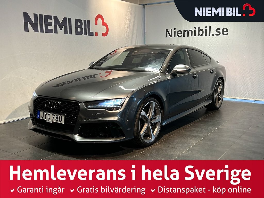 Audi RS7 4.0 TFSI V8 560hk Quattro TipTronic SE SPEC Milltek