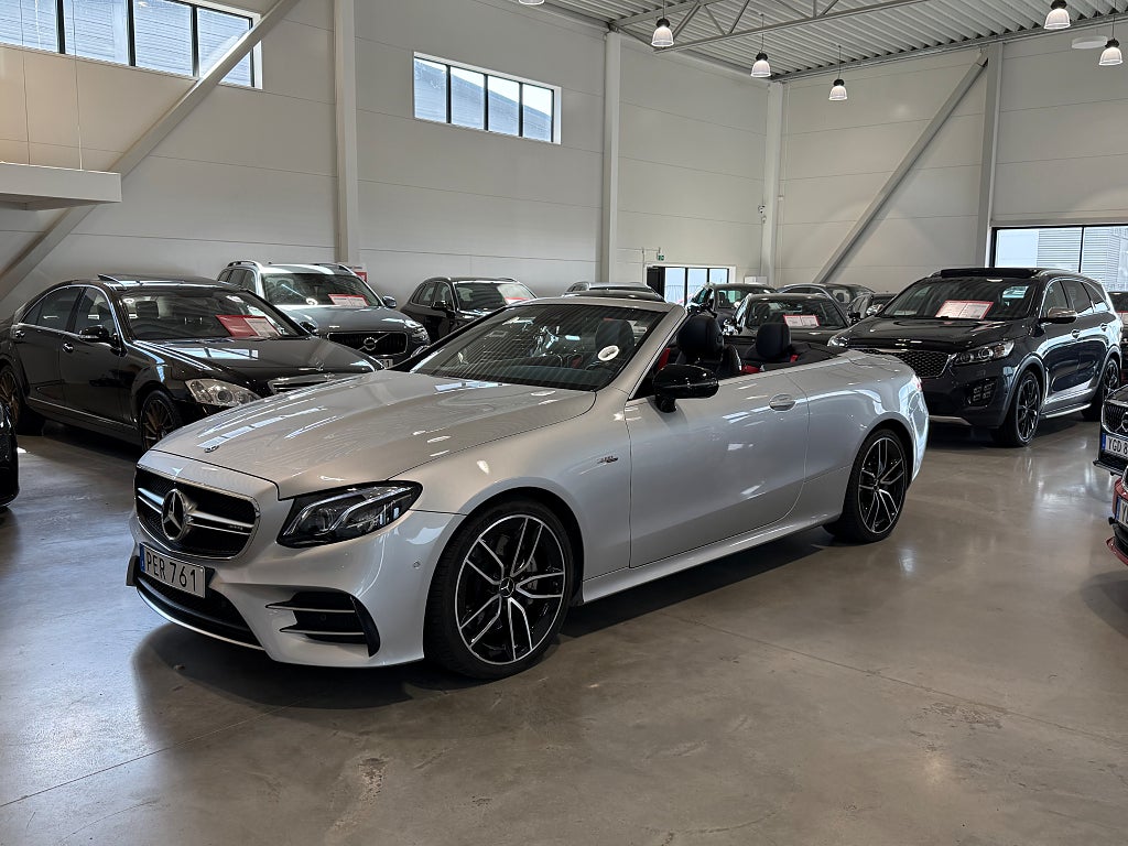 Mercedes-Benz E53 AMG Cabriolet 4-matic+ 435hk | Burmester | Airmatic