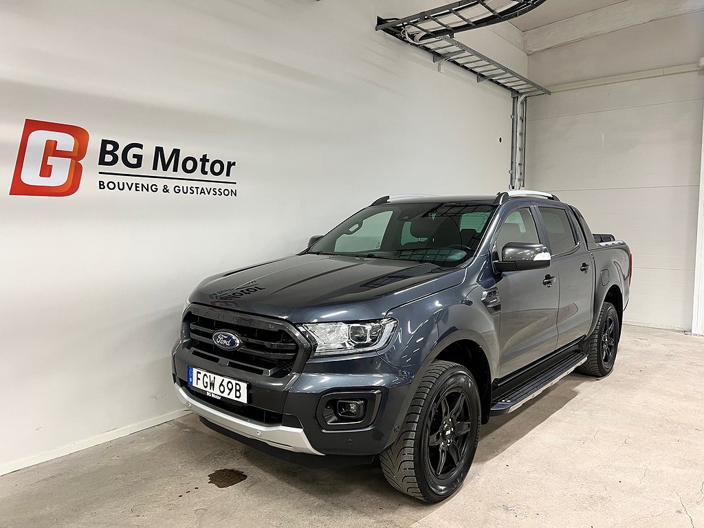 Ford Ranger Wildtrak 2.0 Bi-Turbo 213hk 4x4 Aut Värmare/Moms