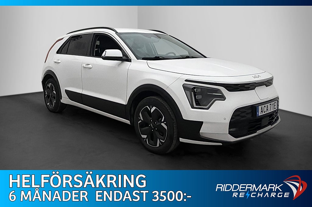 Kia Niro EV Action Läder Kamera Adapt-fart Navi Drag MOMS