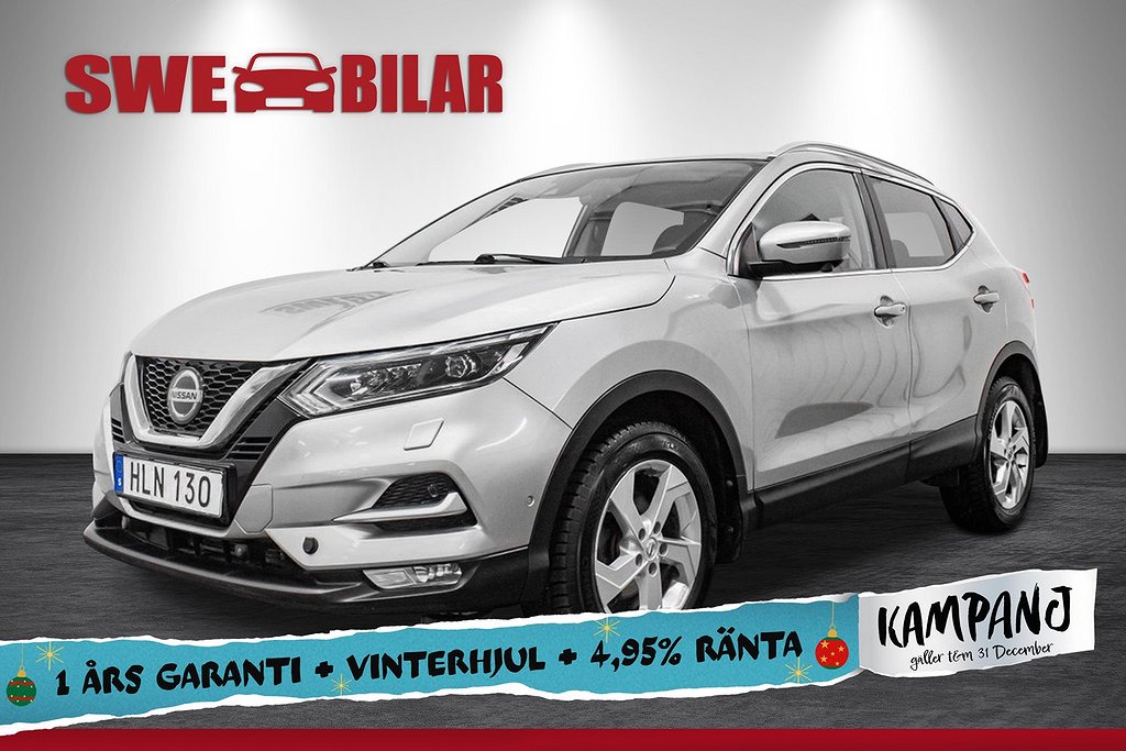 Nissan Qashqai 1.2 DIG-T XTRONIC-CVT NAVI 360°kamera M-Värmare 