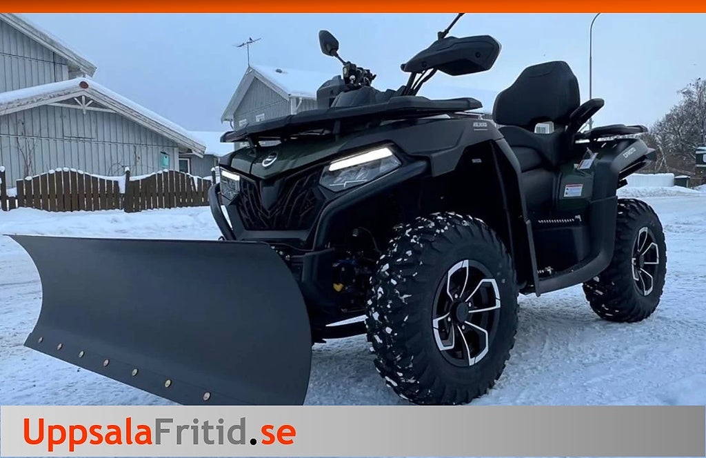 CFMOTO 625 Lång modell HÖSTKAMPANJ i färg Grön eller Grå.