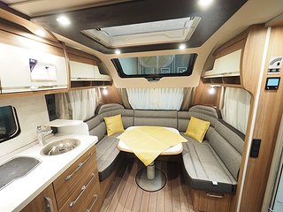 Husvagn, 1-axl Knaus Südwind 590 UE Scandinavian Selection 3 av 19