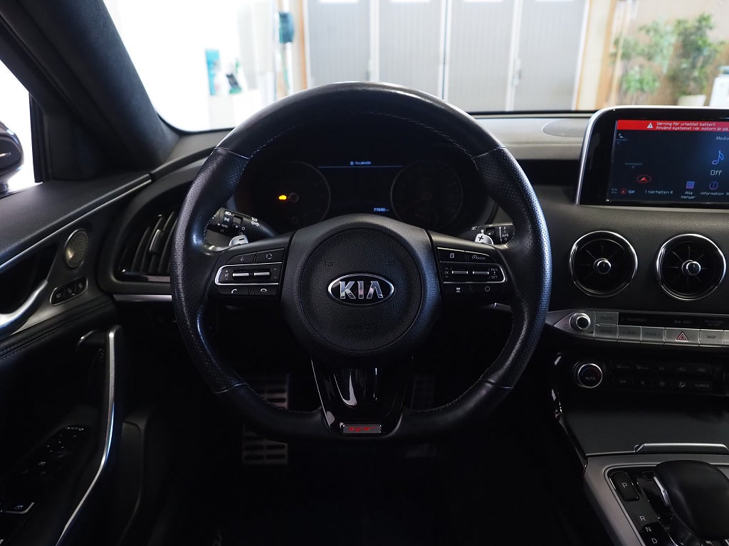 Kia Stinger GT AWD 3.3 V6 T-GDI 370hk AWD |Navi|360°|H/K|HUD| 2018