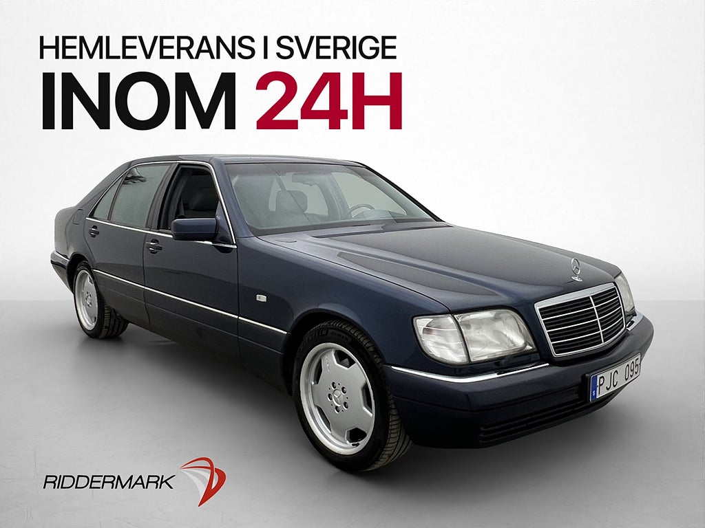 Mercedes-Benz S 500 L 5.0 V8 320hk Taklucka Soft-Close Skinn