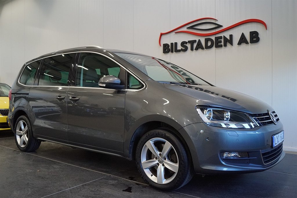 Volkswagen Sharan 1.4 TSI BMT 150hk Masters 7-Sits Ny besiktigad