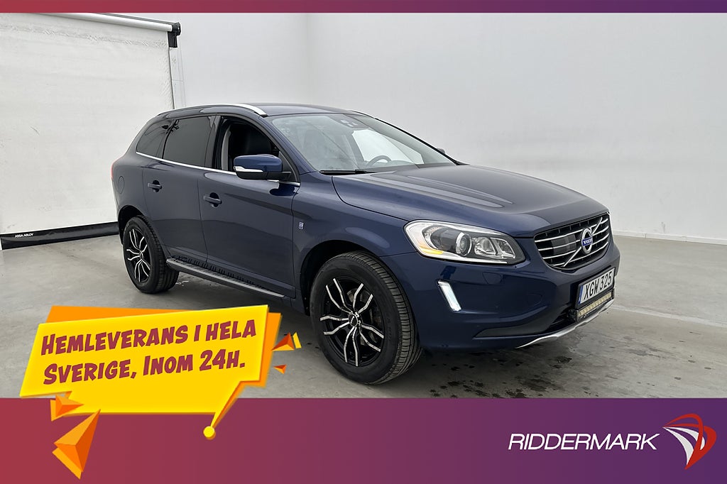 Volvo XC60 D4 181hk AWD Ocean Race Värm Skinn Kamera Drag