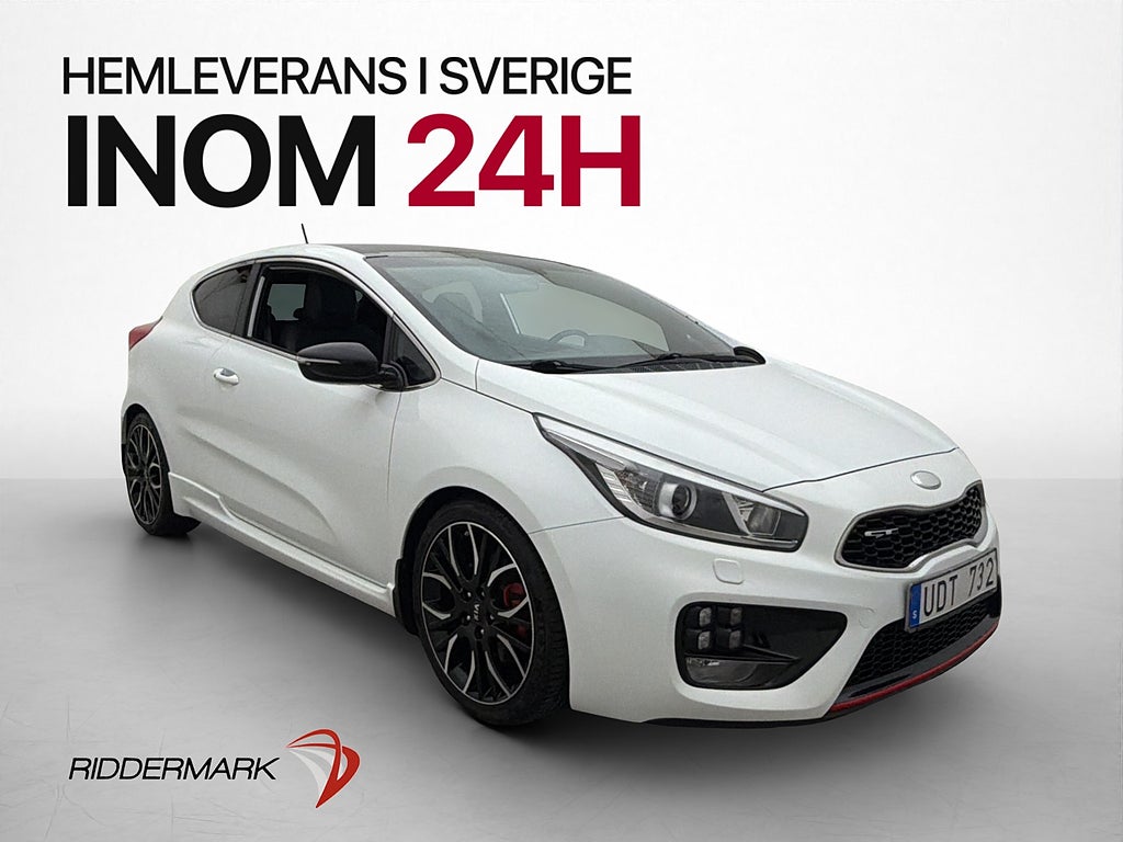 Kia Pro_Cee´d 1.6 GDI 204hk GT Halvskinn Kamera Navi Keyless
