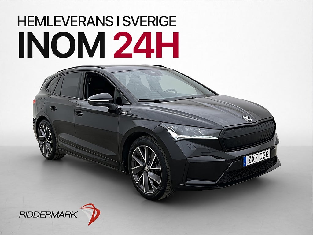 Skoda Enyaq iV 80 204hk Sportline Värm Dragkrok CarPlay MOMS