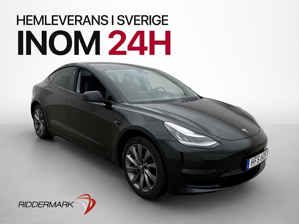 Tesla Model 3 Standard Range Plus Autopilot Pano Svensksåld