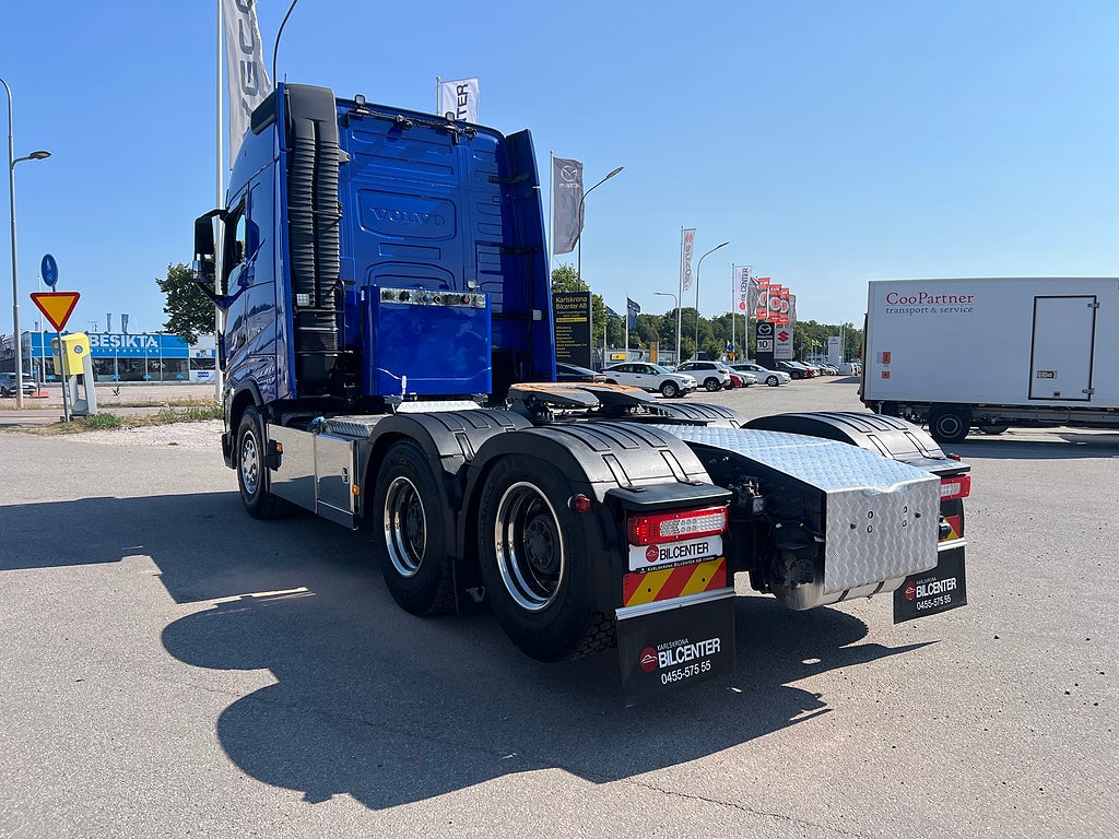 Volvo FH13 540 6x4 Dragbil Lyftbar Tandem Axel, Hydraulik, Fullutrust.