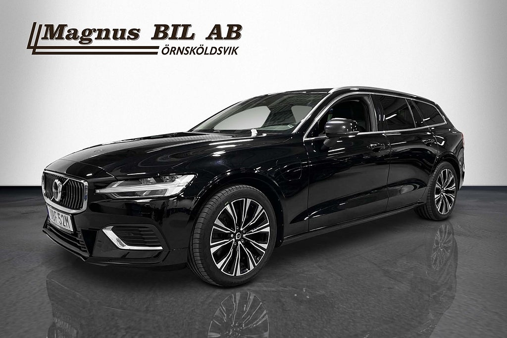 Volvo V60 Recharge T6 AWD Aut Core Edi Skinn Drag V-hjul Kamera  2023 till salu hos Magnus Bil
