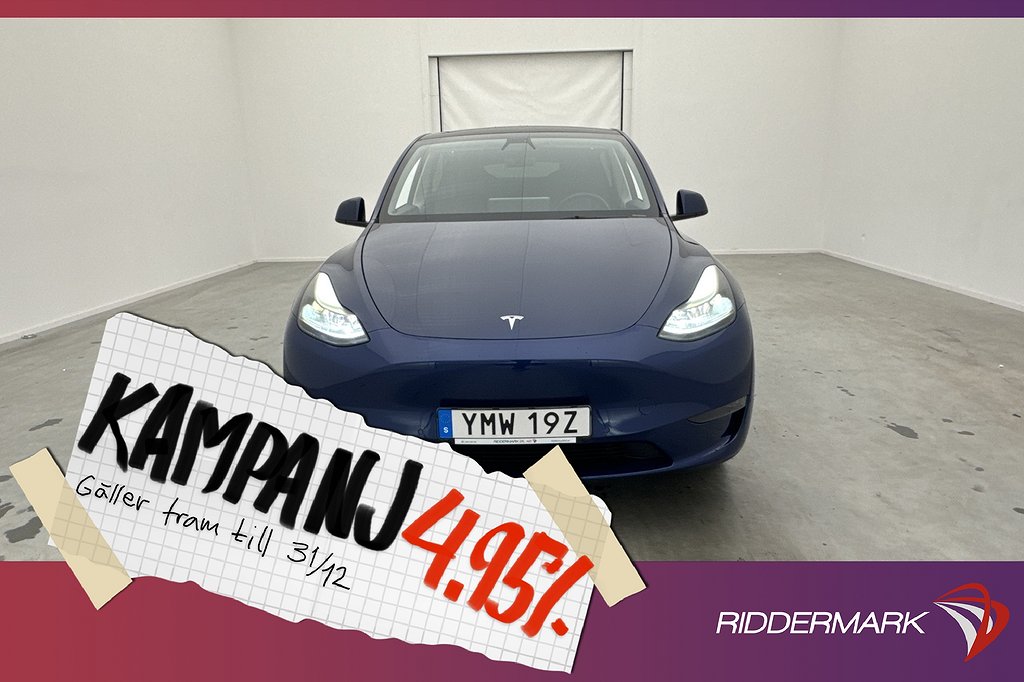 Tesla Model Y Long Range AWD Autopilot En- 4,95% Ränta