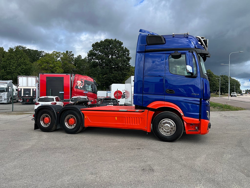 Mercedes-Benz Actros 3353 LS 6x4 Dragbil, Hydraulik, Euro 6