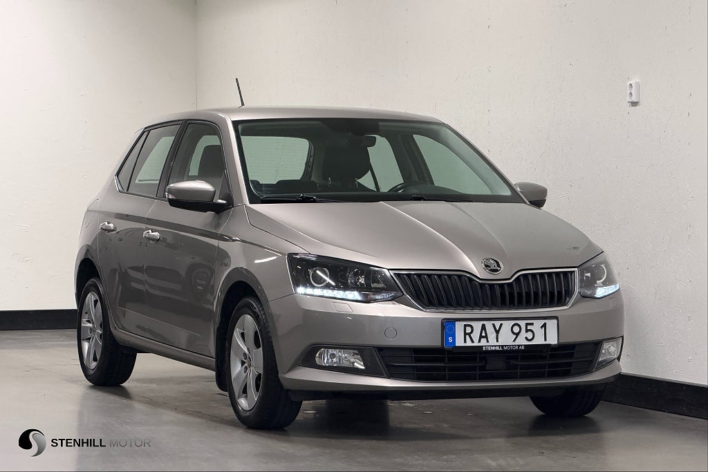 Skoda Fabia 1.0 TSI 95hk Style Euro 6 Keyless P-assist Mirrorlink 