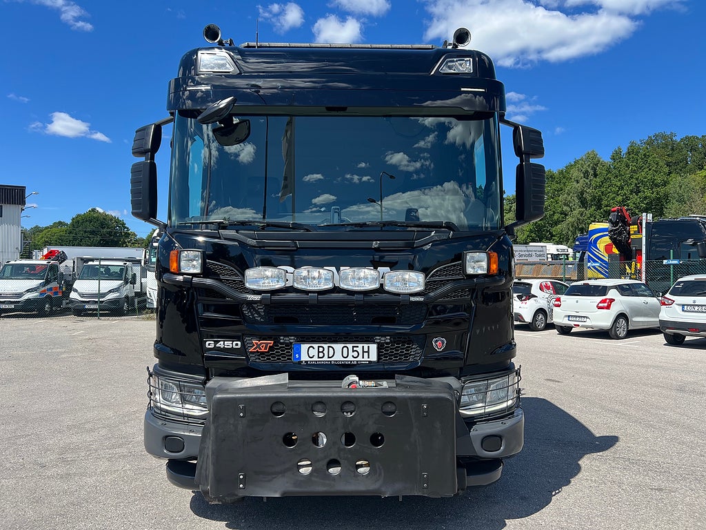 Scania G450 6x2*4 XT Lastväxlare, Fullt Plogutrustad