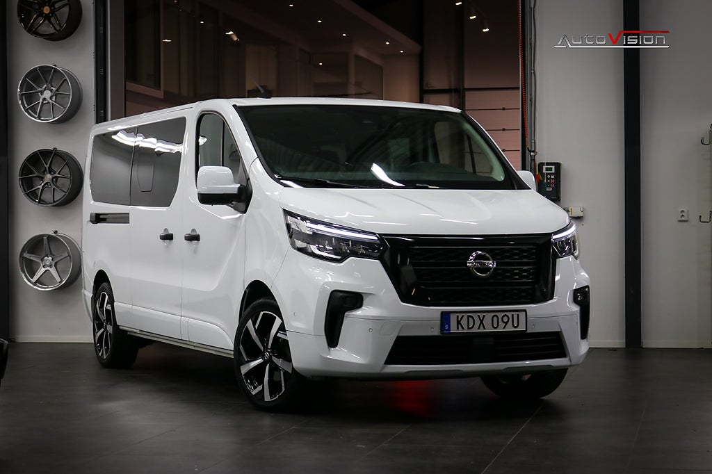 Nissan Primastar Crew 3.0t 2.0 dCi DCT, 150hk 9 SITS | CARPLAY | MOMS