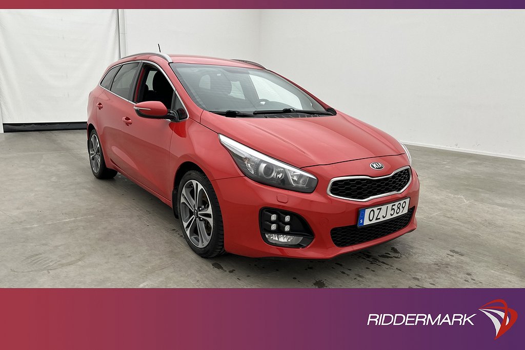 Kia Cee´d Sportswagon 136hk GT-Line Navi Sensorer Rattvärme