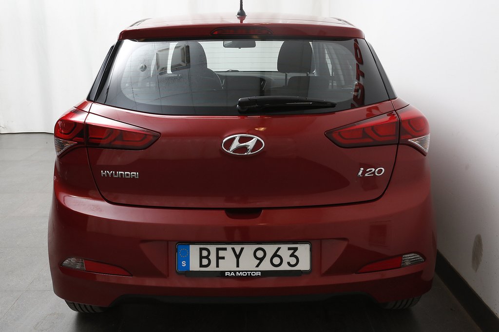 Hyundai i20 1,2 84hk Comfort 5D Bluetooh 2018