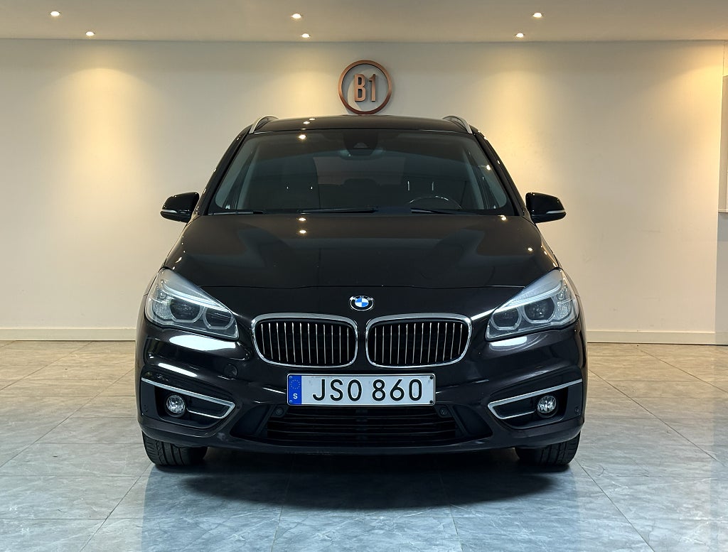 BMW 218 d GRAND TOURER 7-SITS LUXURY LINE DRAG B-KAM HELSKINN