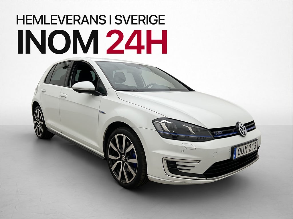 Volkswagen Golf GTE 204hk Pluspaket P-Värm Drag Kamera Navi