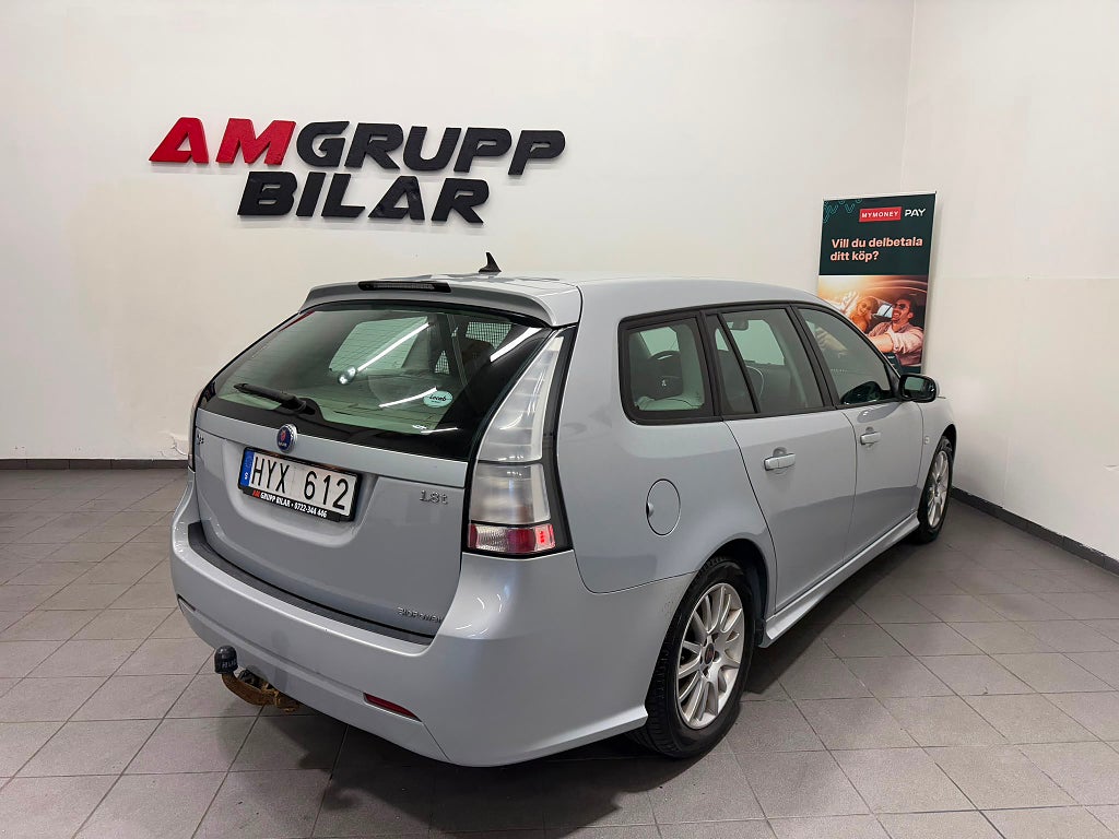 SAAB 9-3 SPORTCOMBI 1.8T 150 ch BIOPOWER ETHANOL LINEAR 4X2 BVM - ATTELAGE - 225000 km