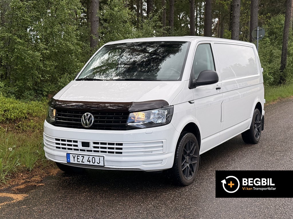 Volkswagen Transporter 2.0 TDI DSG LWB/Leasbar/OBS 3996 mil/värmare/