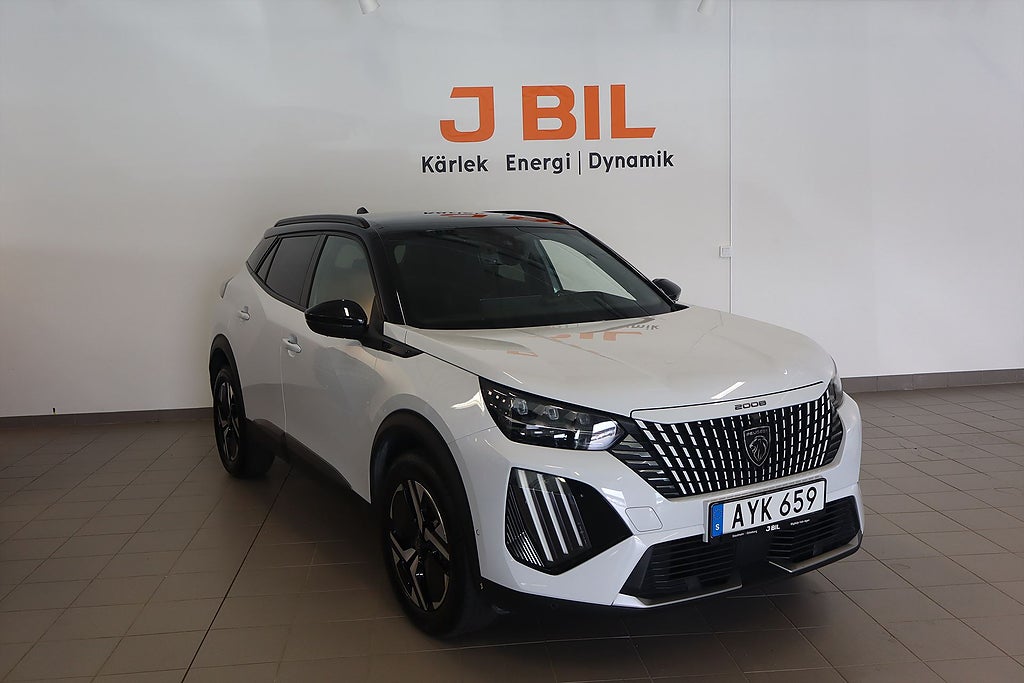 Peugeot 2008 GT 1.2 PT 130hk Aut - B-KAMERA, CARPLAY, NAVI