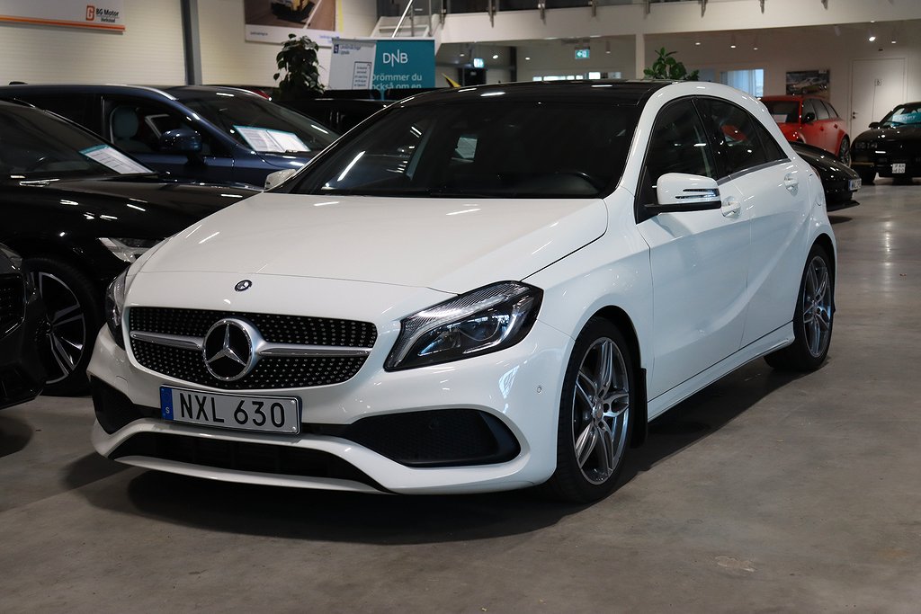 Mercedes-Benz A 180 122HK AMG Aut Pano/Navi/Harman Kardon