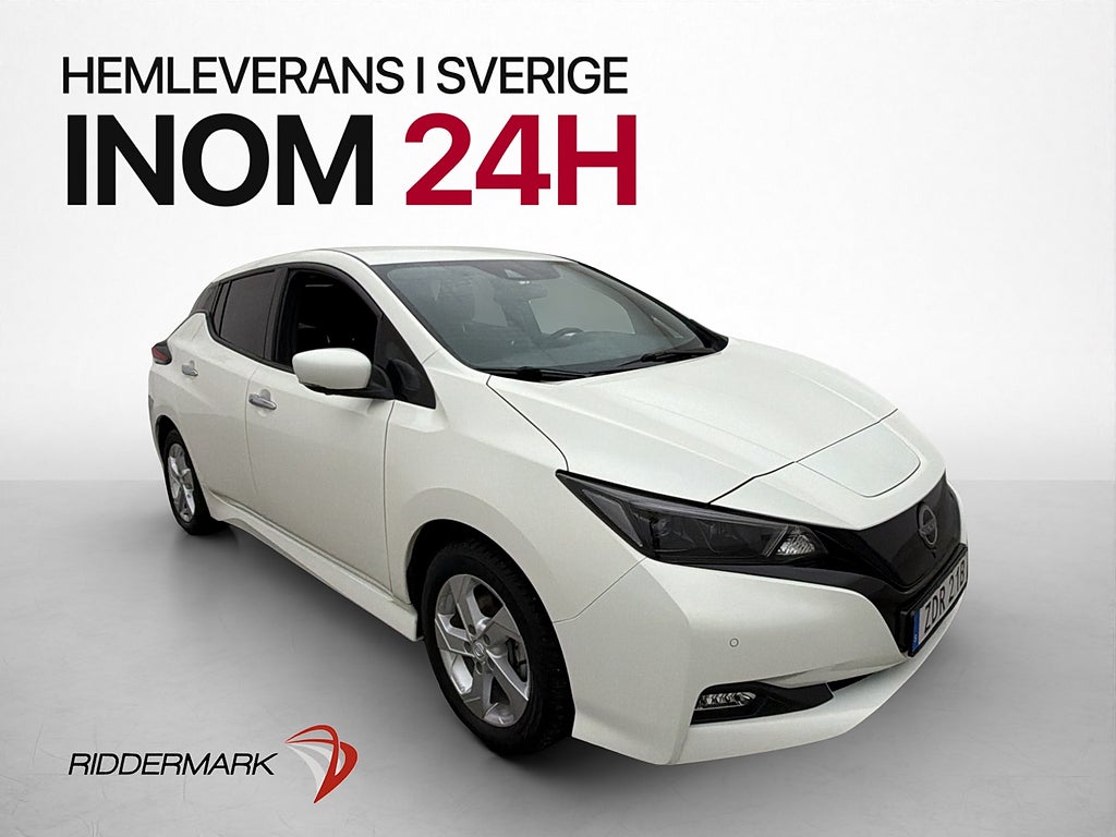 Nissan Leaf N-Connecta MOMS 360° Adaptiv Navi Rattvärme