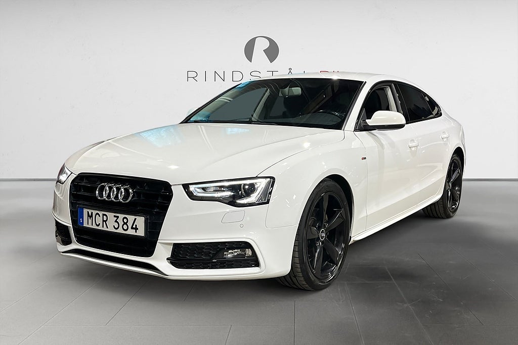 Audi A5 SB 2.0 TDI 190 HK AUT Q S-LINE D-VÄRM KAMREM BYTT 19"