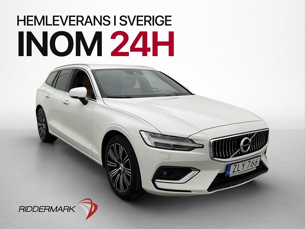 Volvo V60 D3 Inscription VOC Värm Skinn Adaptiv-Fart CarPlay