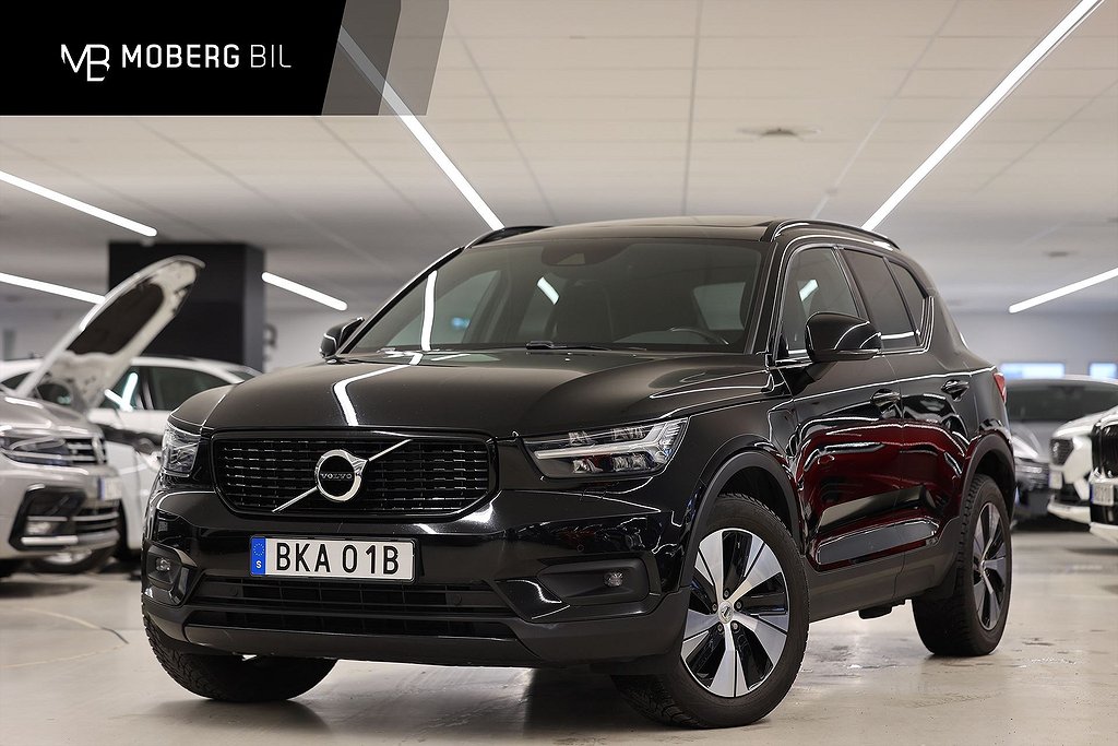 Volvo XC40 Recharge T5 262hk R-Design Pano B-kamera Keyless