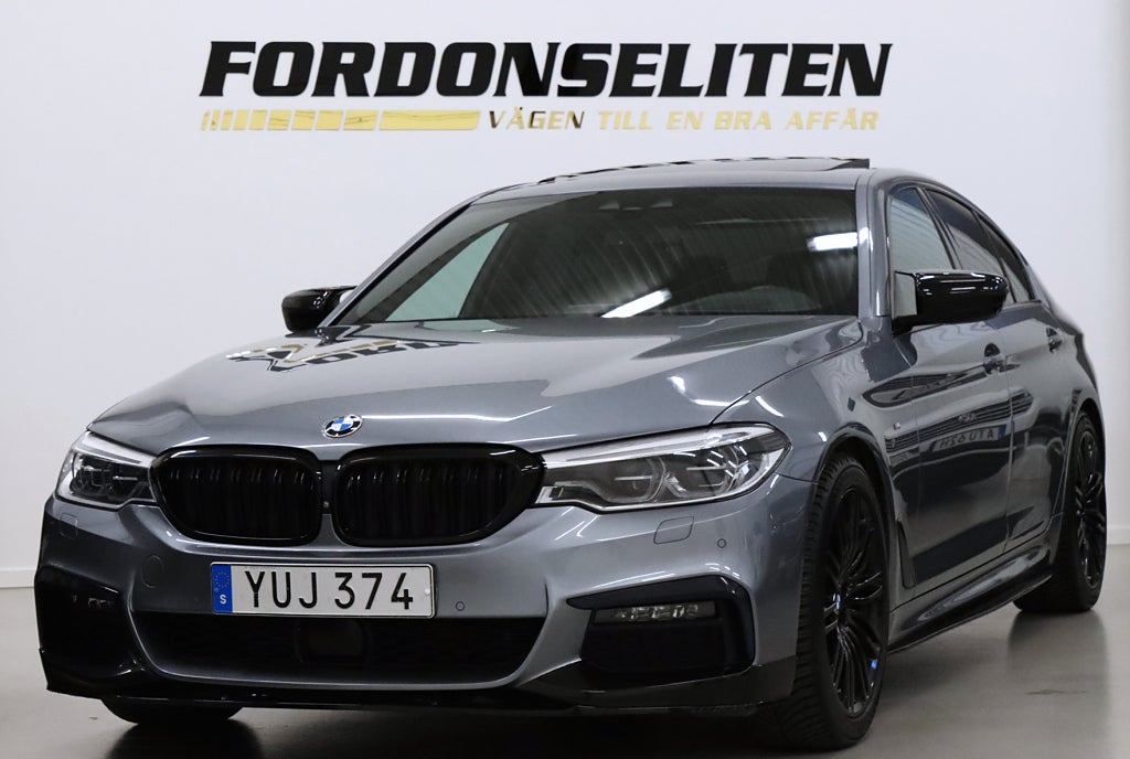 BMW 530i xDrive M-Sport Innovation 360° H/K Värmare Taklucka HUD