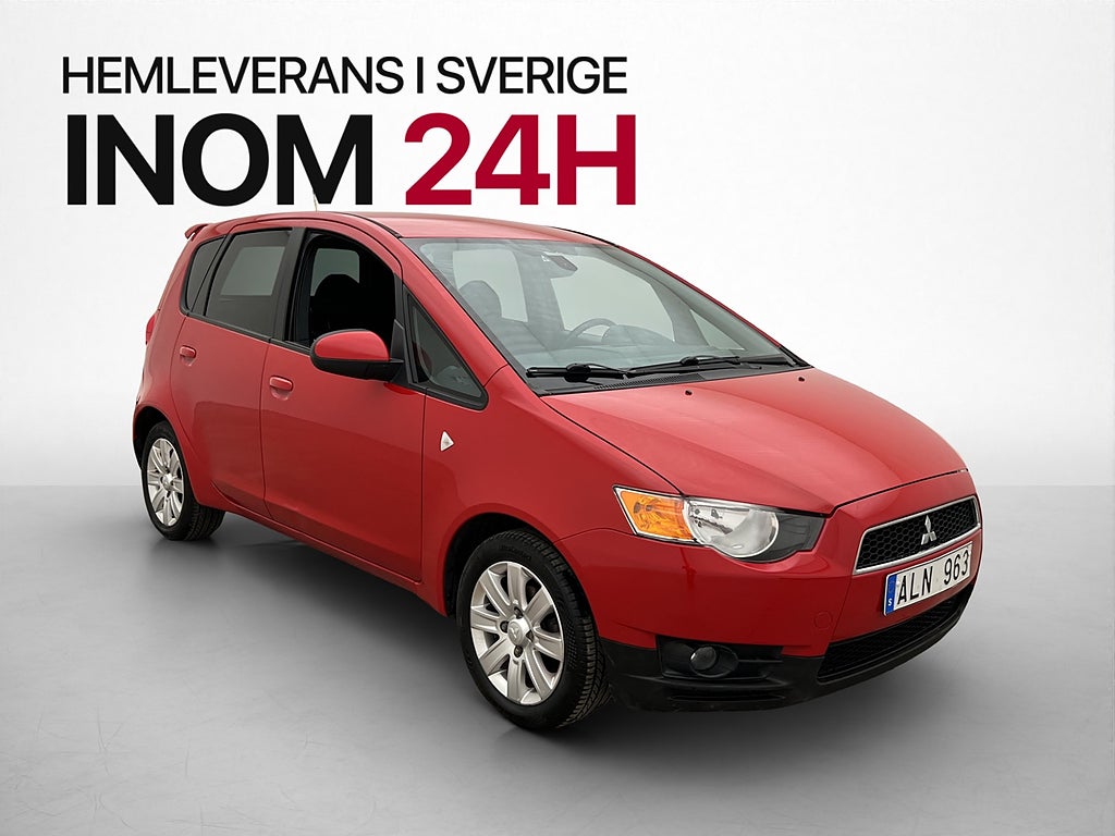 Mitsubishi Colt 1.3 95hk Edition 30 P-Sensorer 0.55 l/mil