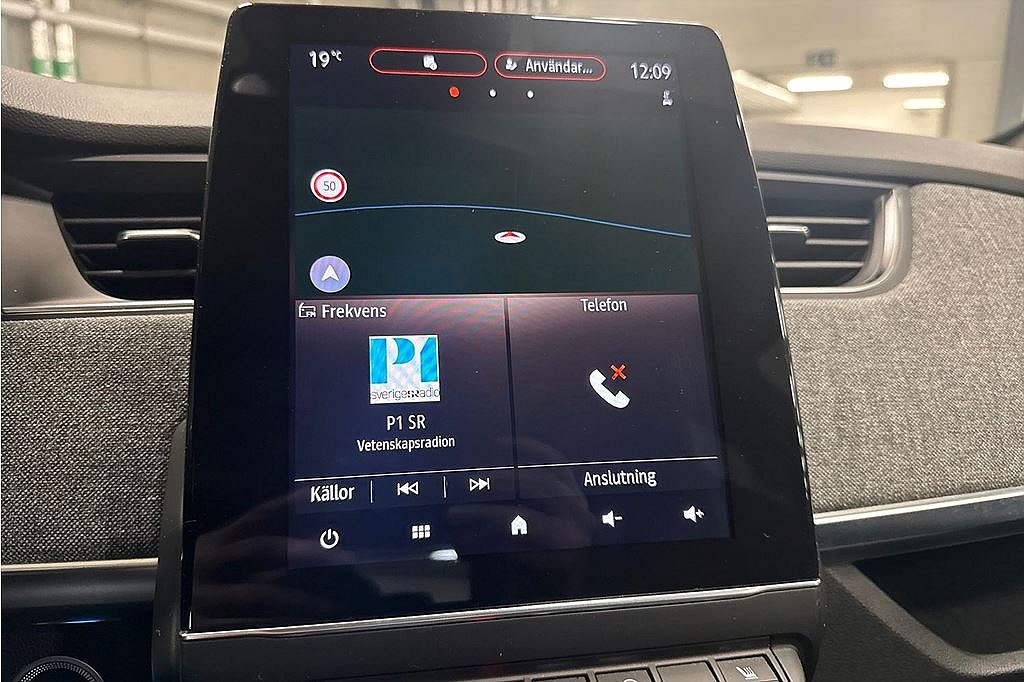Renault Zoe R135 PhII 52 kWh Intense, batteriköp CCS laddare, NYSERVAD