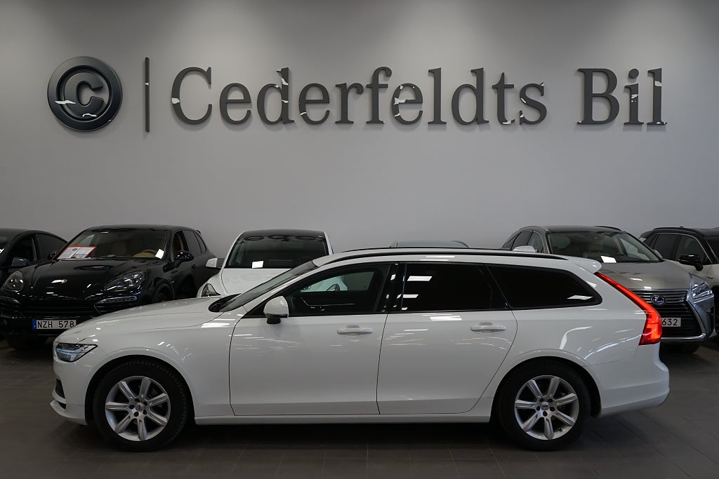 Volvo V90 D3 Pilot Assist Business Kambytt Fullservad 