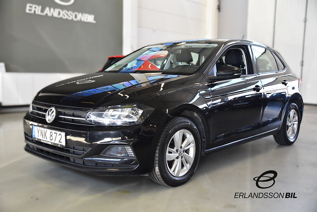Volkswagen Polo 1.0 TSI Base Euro 6 P-SENSORER FRAM & BAK LÅG ÅRSSKATT