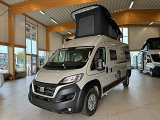 Husbil-halvintegrerad Robeta Kronos 180HK AUT Stor soffa bak! Långbädd & Popup-tak 26 av 29