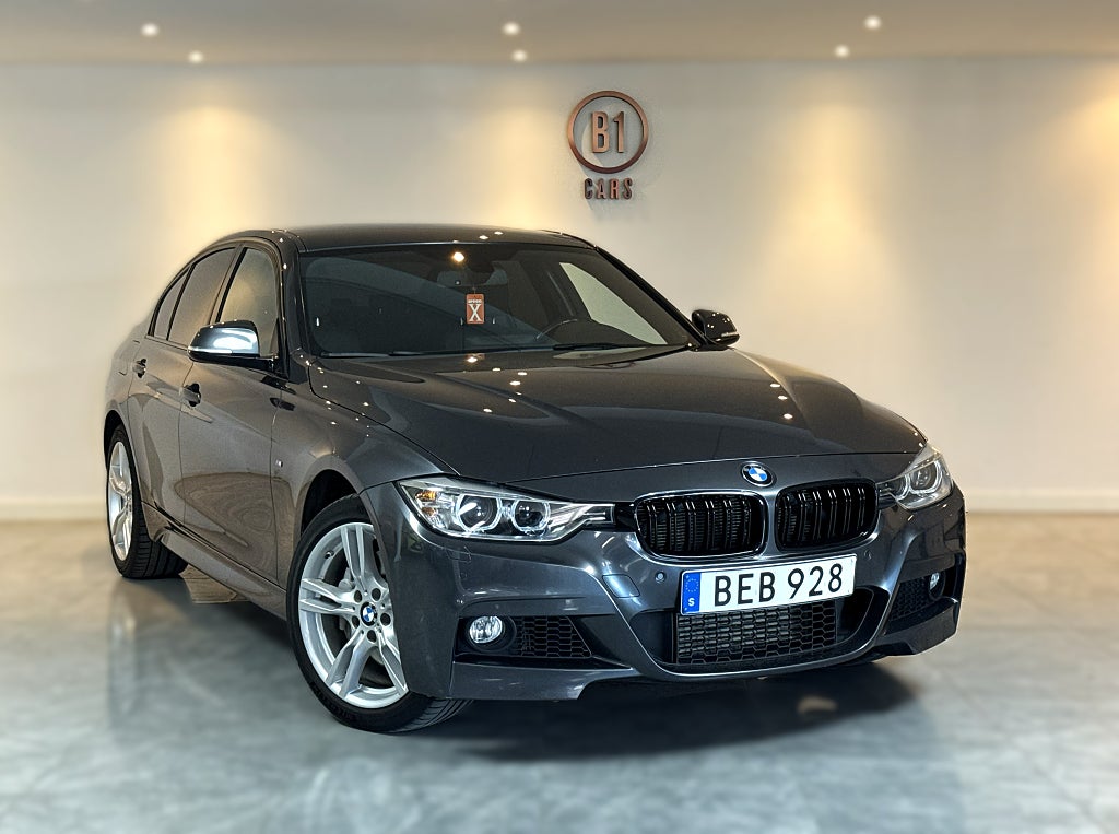 BMW 335i xDrive Sedan M Sport LÅGMIL H&K 2-ÄGARE FULLSERVAD 