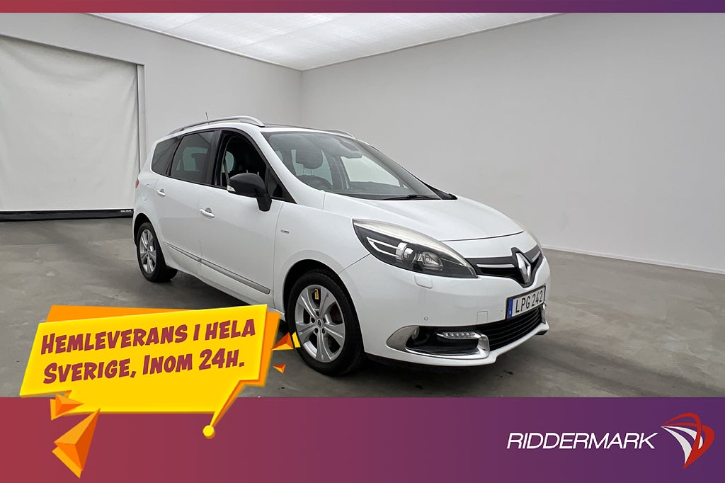 Renault Grand Scénic 150hk BOSE Edition 7-Sits Kamera Drag