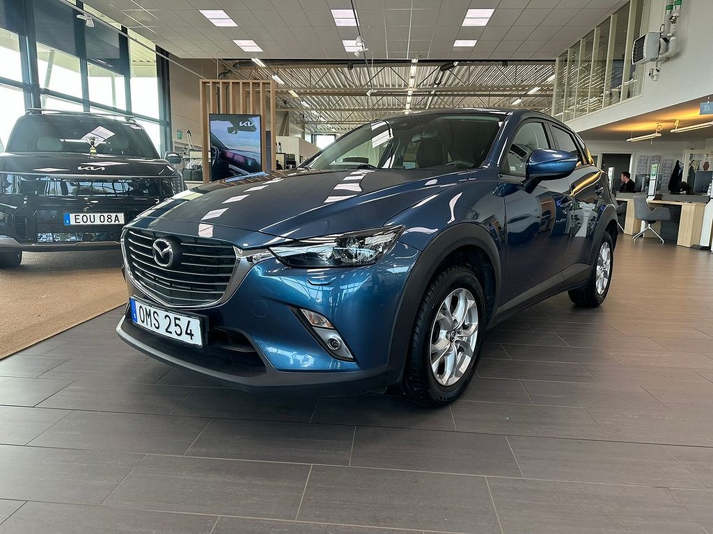 Mazda CX-3 2.0 SKYACTIV-G Manuell, 120hk, 2018 Dragkrok Sommar & Vinterdäck