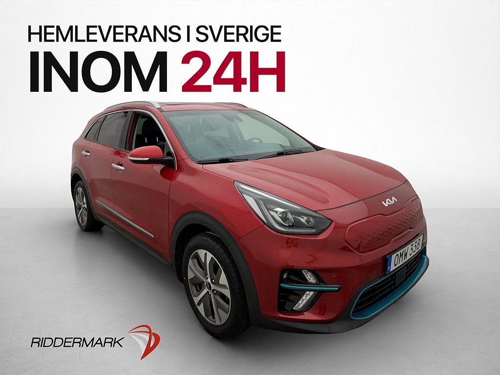 Kia E-Niro 64kWh Advance Plus Kamera T-Lucka CarPlay Läder