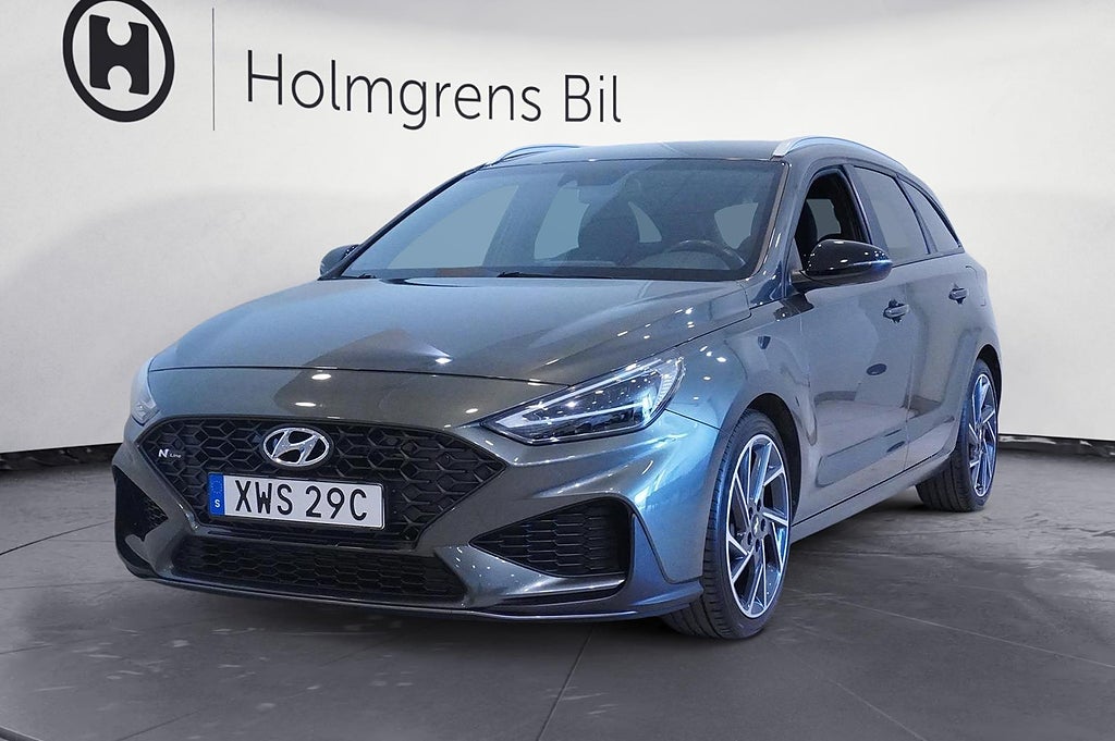 Hyundai i30 1.5 T-GDi 160hk MHEV DCT N Line Kombi Backkamera Rattvärme