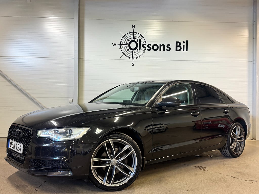 Audi A6 Sedan 3.0 TDI V6 Quattro Aut GPS Läder Keyless 204hk