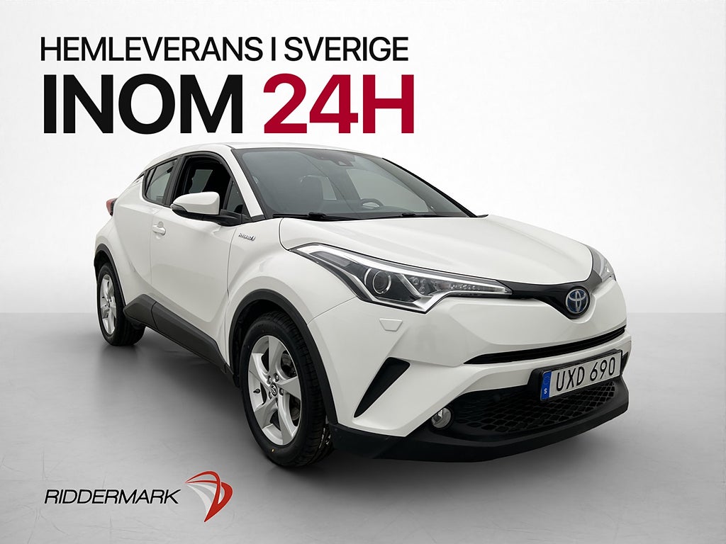 Toyota C-HR Hybrid Kamera Farthållare Bluetooth 0,38L/mil