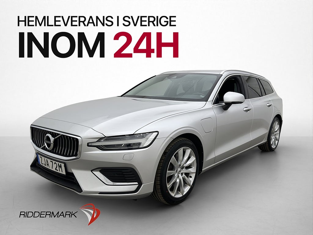 Volvo V60 Recharge T6 AWD Exp Värm VOC Kamera CarPlay MOMS